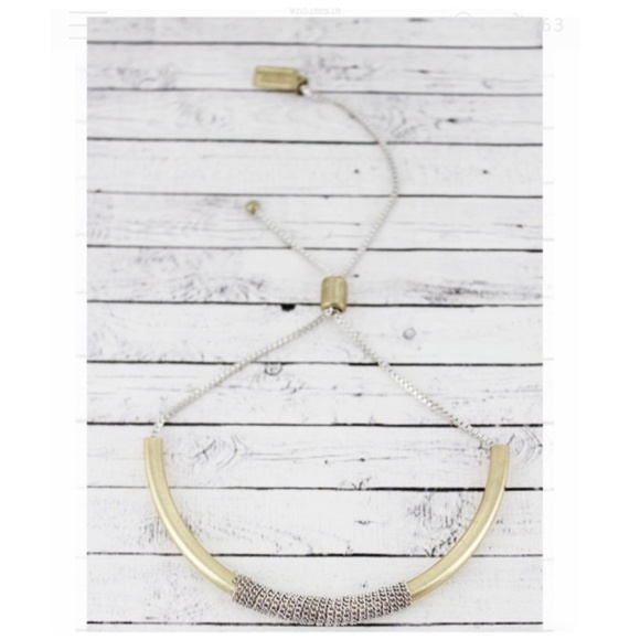 Jewelry - 🌺 3 for $30 wrapped two tone bar bolo bracelet